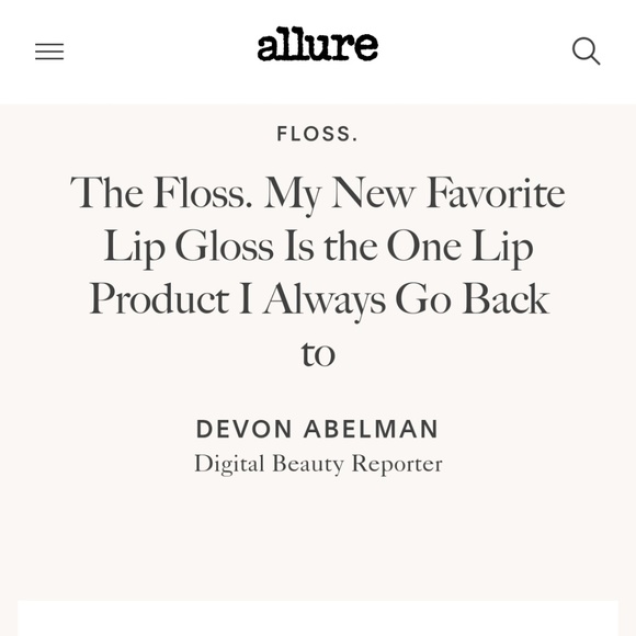 Floss Lip Gloss in YUL - Picture 6 of 6